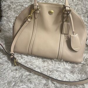 Coach Beige Crossbody Bag